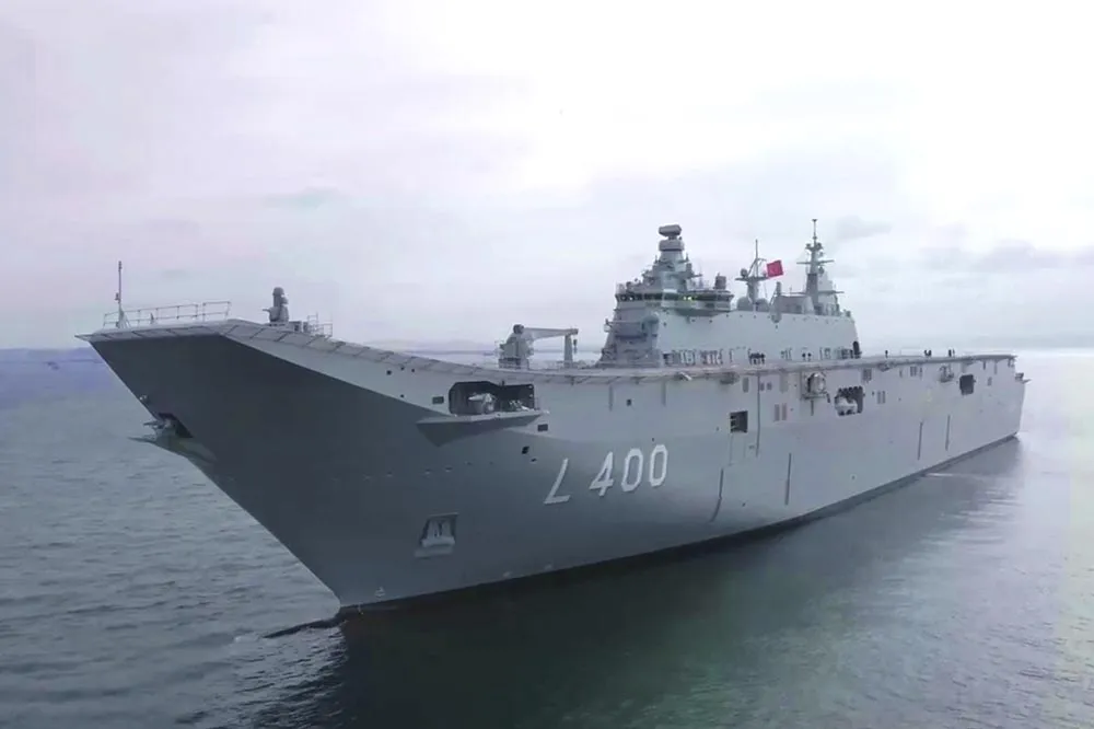 【有片】少了F-35B改當無人機母艦　土耳其「安納杜魯號」突擊艦預定今年交艦