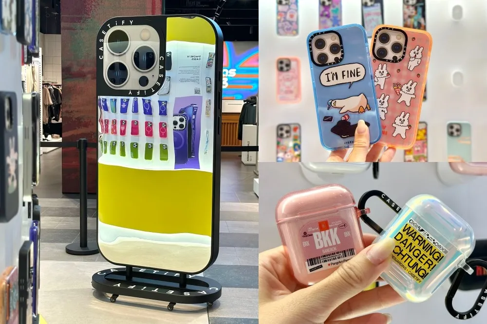 【有片】CASETiFY 台灣首店登陸信義區！百款手機殼、3C 配件超齊全登場　消費滿額贈「TAIPEI」限量彩珠手機吊飾