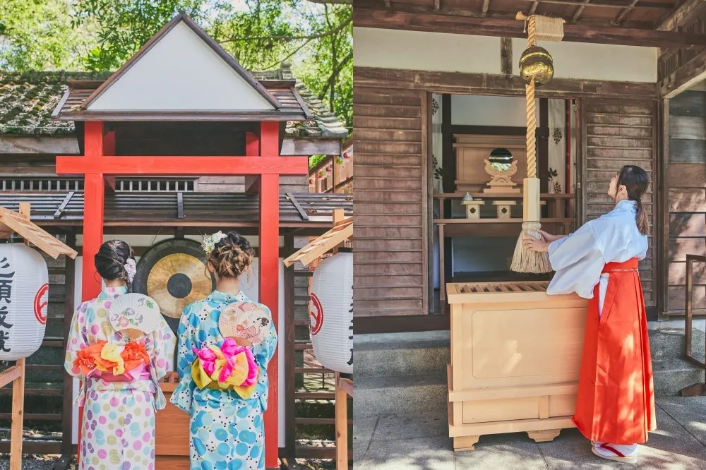 桃園神社引進日本神社參拜文化！拜殿、繪馬掛所全新登場　限定開賣「鳥取神社」加持御守