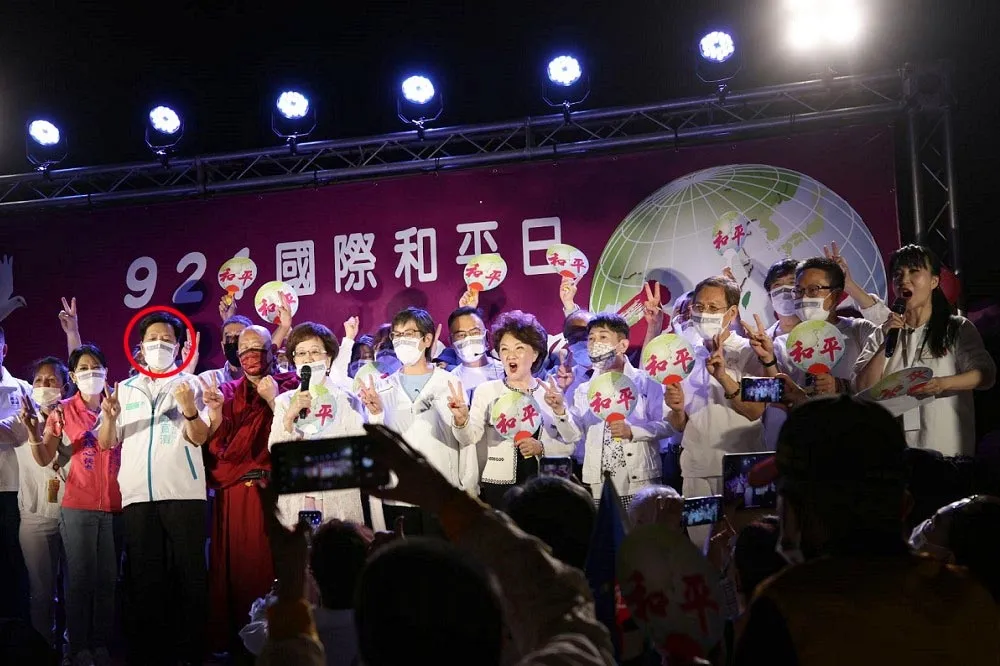 【國際和平日】「台灣不是下一個烏克蘭」　呂秀蓮、鄭寶清、蔡壁如到場