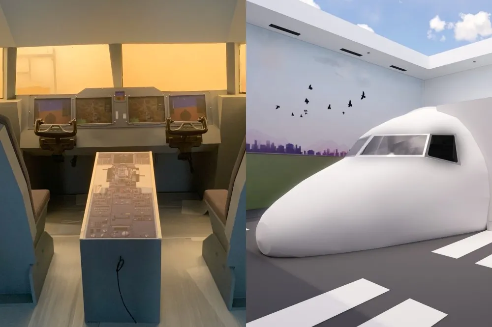 台中中央公園拍照點加一！實體「737 客機」明年初降落遊客中心　當 VIP 進駕駛艙打卡