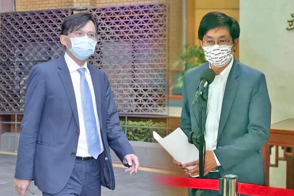 黃國昌揭蔡適應逼國防部「賤賣土地、黑道勾結」　本人出面聲明：打錯人了