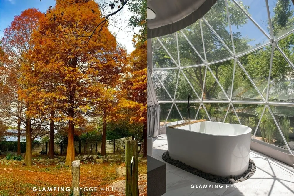 苗栗最新豪華露營「山野森活」！住絕美球型帳享一泊四食　備品是 Aesop、Dyson 吹風機超享受