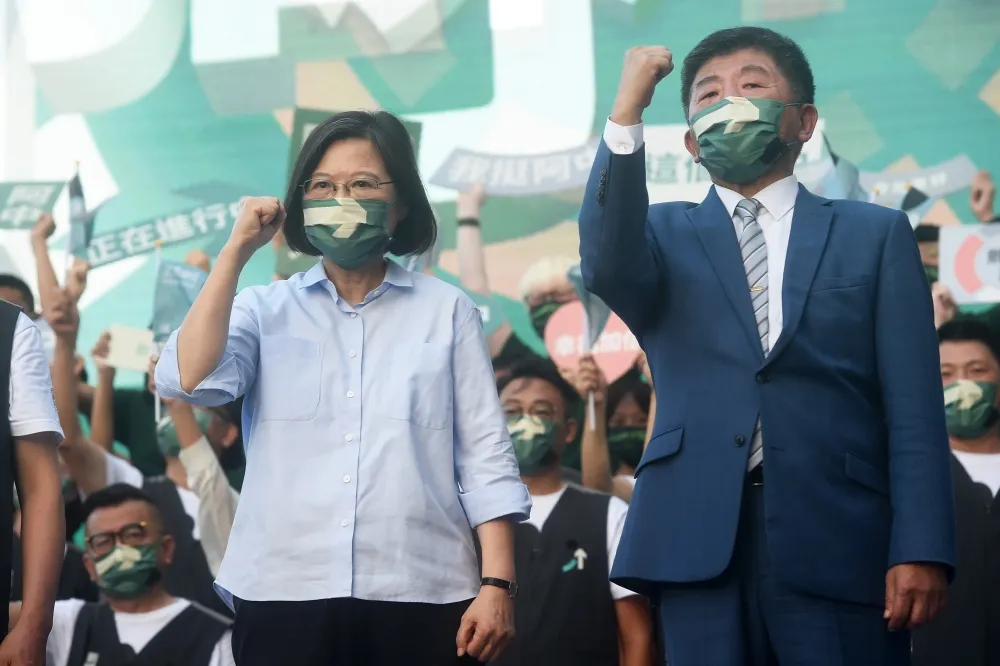 3大天王齊挺陳時中　蔡拚北市選贏成典範、賴指選情平分秋色、蘇駁「謀財害命」說