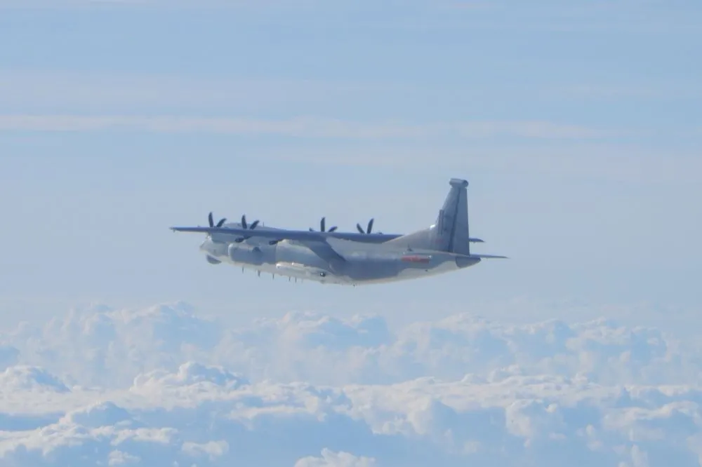軍機擾台成常態　國軍偵獲運-9通信對抗機闖西南空域