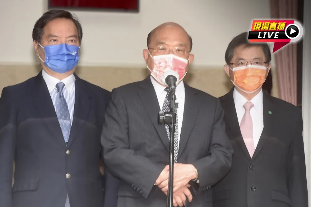 【直播】立法院備詢前　蘇貞昌聯訪