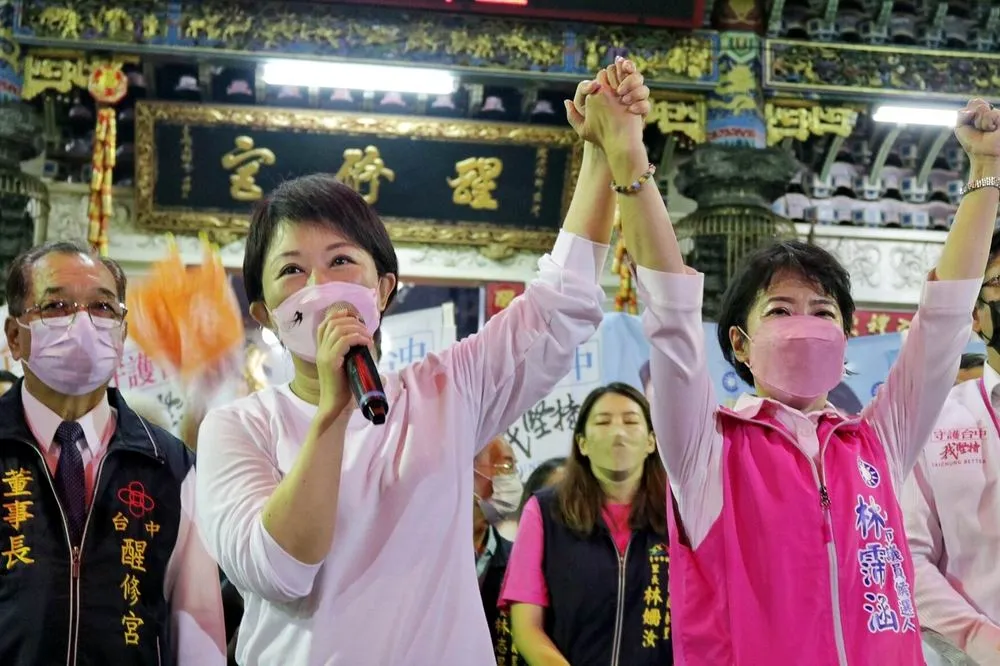 媽媽市長盧秀燕懇請支持媽媽議員林霈涵　國民黨東南區三席全上