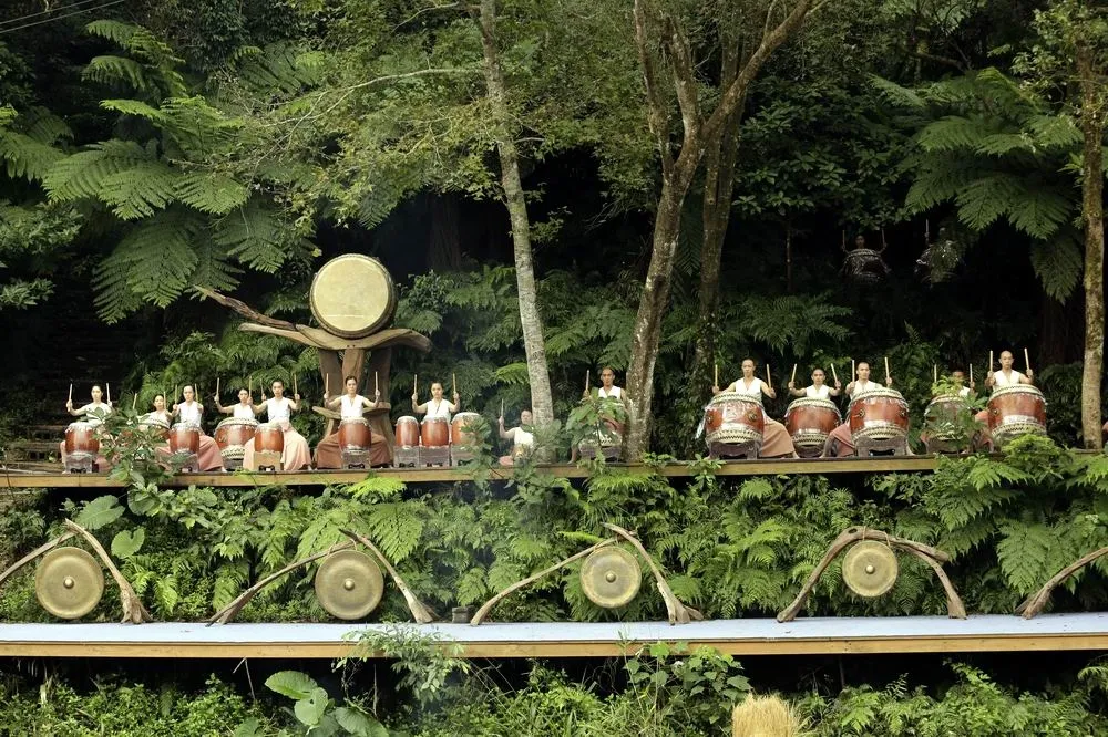中友百貨30週年壓軸鉅獻　優人神鼓森林音樂會於共好莊園登場