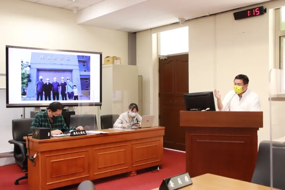 立委洪申翰爭取馬祖發展綠能　台電董事長曾文生：會發展風電與儲能