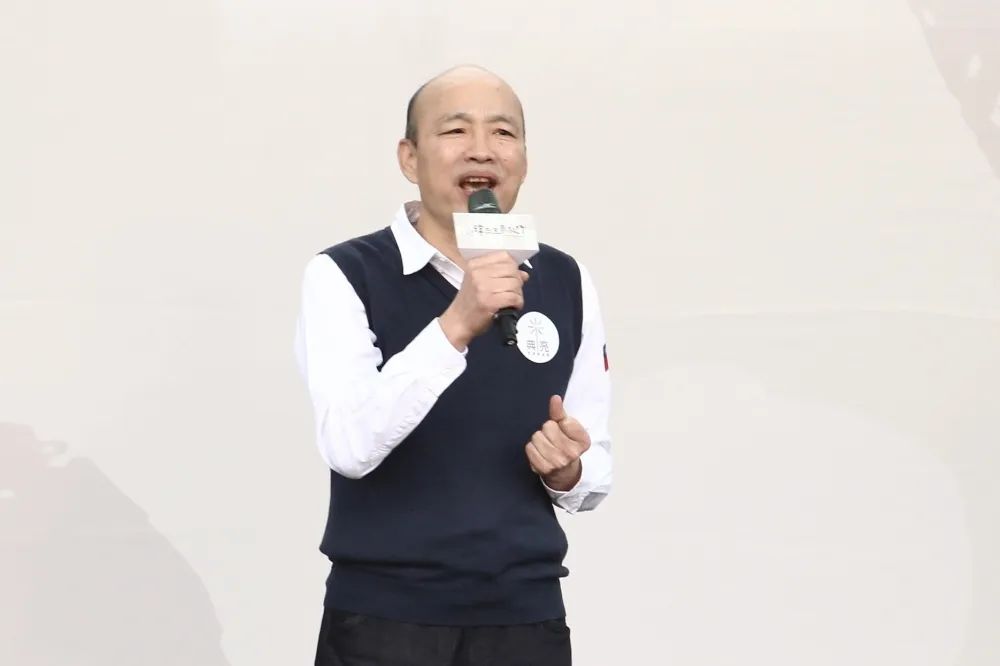 談2024總統大位！現在專心扮演啦啦隊　韓國瑜向朱立倫喊「誰能贏就誰選」