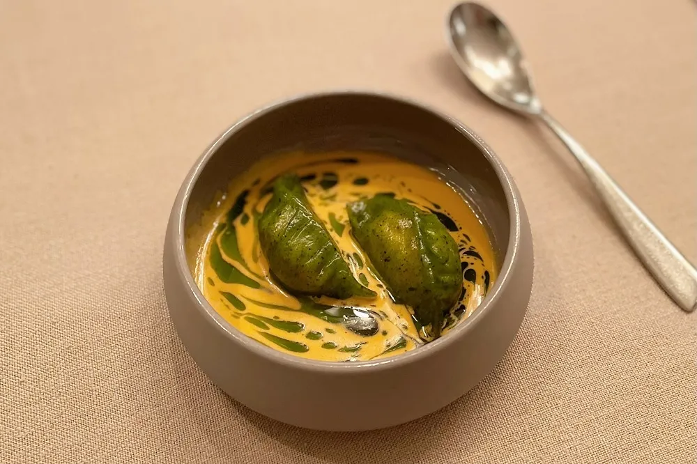 Chou Chou 法式料理餐廳秋季新菜南洋惹味　老饕敲碗美味蟹餃單獨賣