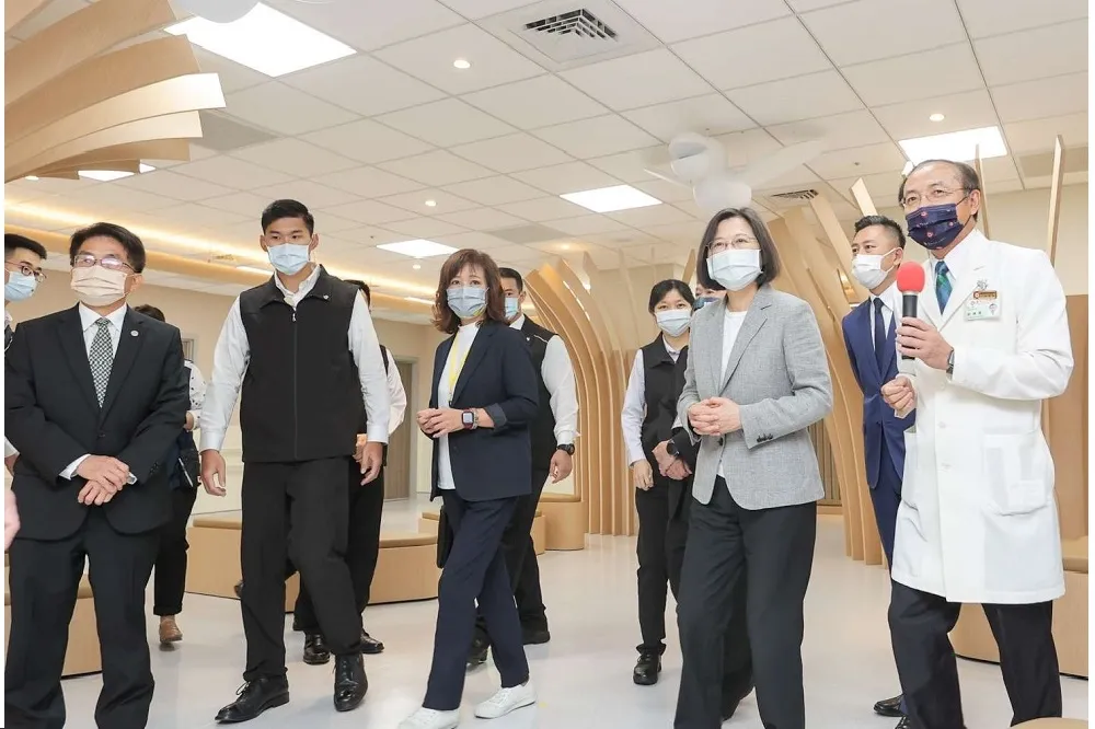 新竹市立馬偕兒童醫院正式營運！竹市府投入8年努力　蔡總統親送祝福