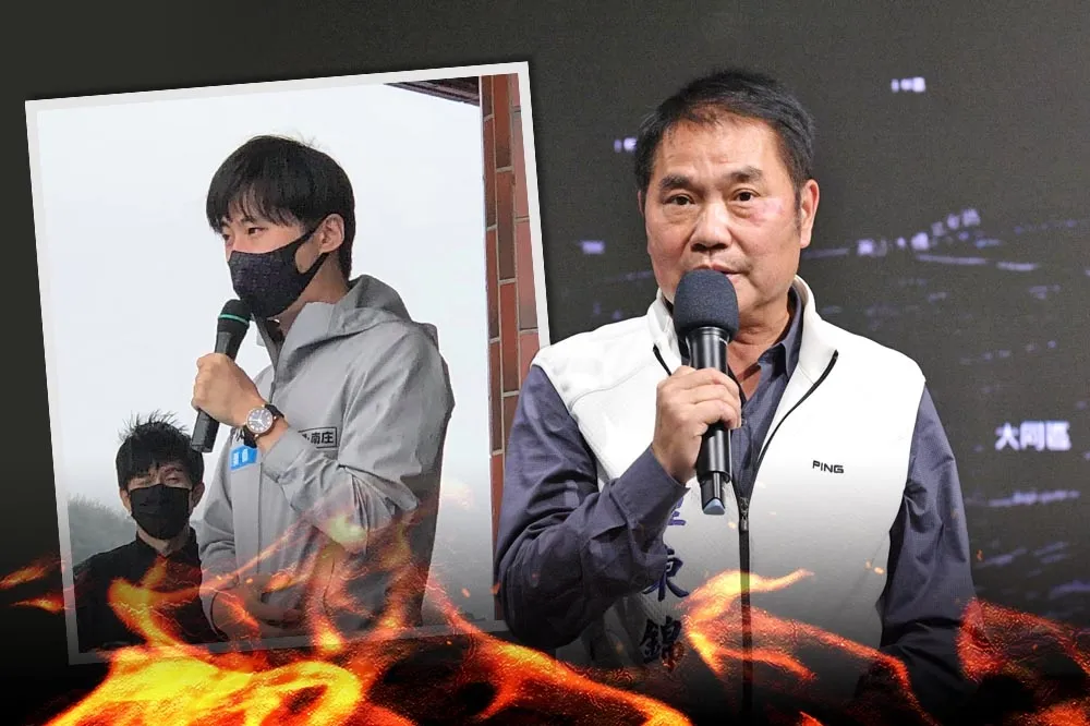 鍾東錦不爽「開吉」　曾玟學酸：黑道背景是國民黨認證
