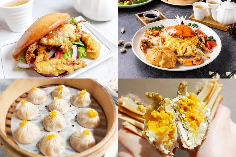大閘蟹只要 399 元、免費吃蟹黃湯包！古北饕旗艦店秋蟹新菜上桌　懶人限定北饕蟹麵、泰金軟殼蟹刈包
