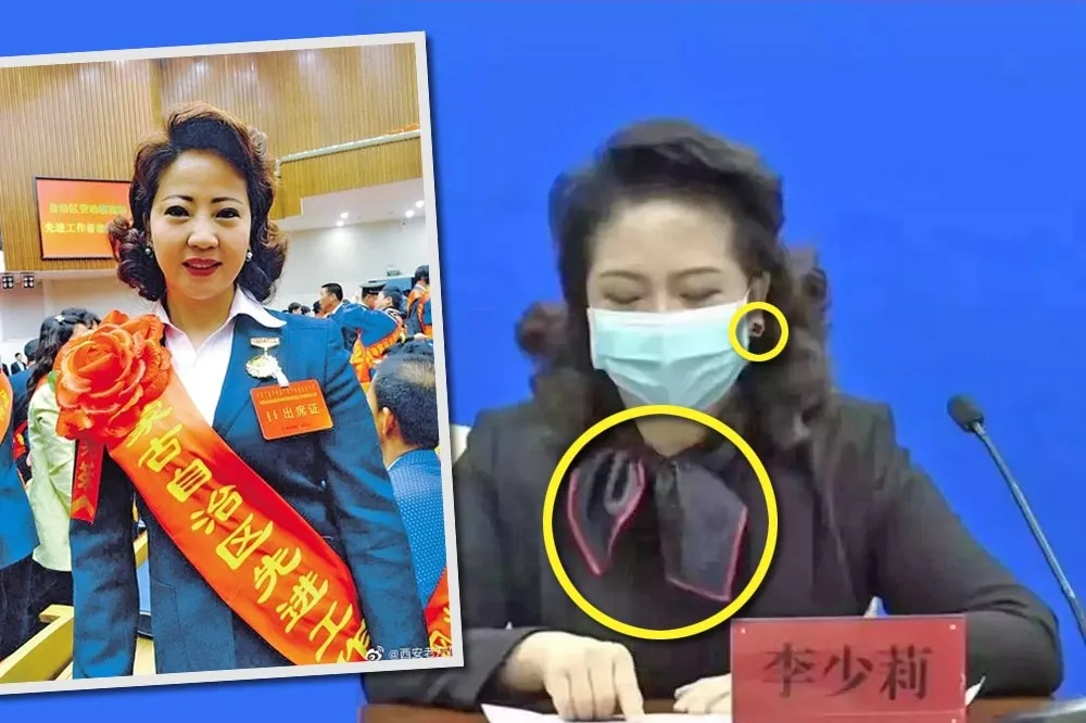 中國美女官員穿戴法國名牌遭舉報　耳環絲巾價格超過15萬