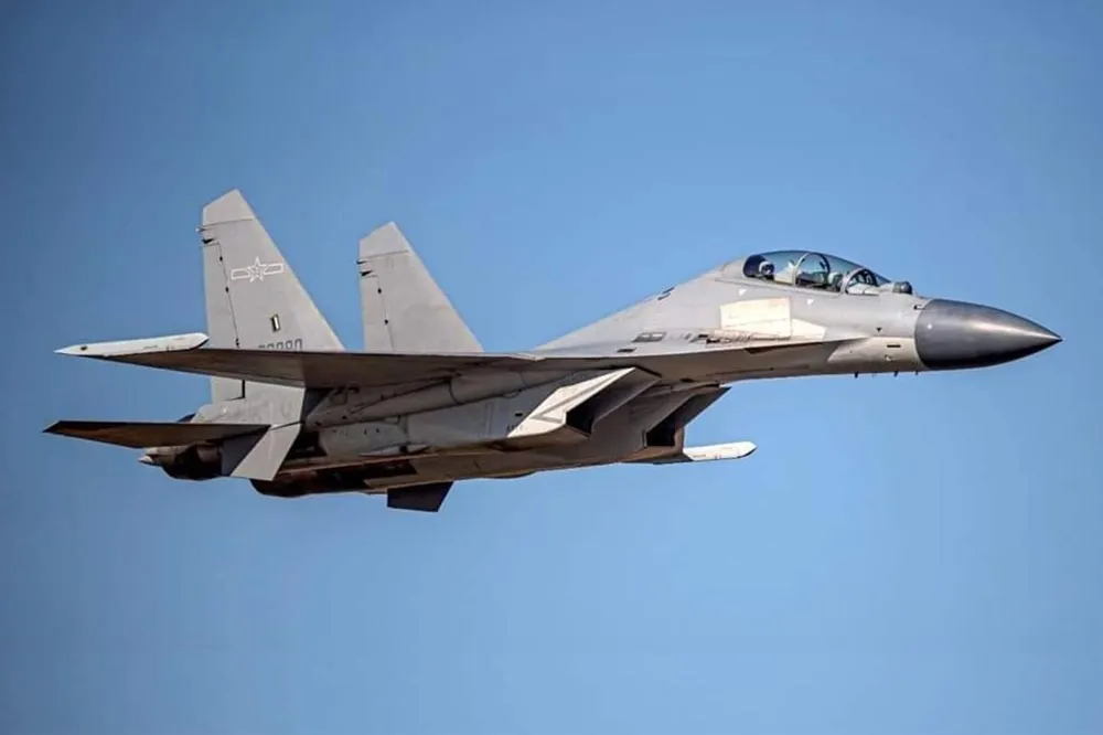 中國解放軍6日派46架次軍機擾台　21架次軍機、4艘次軍艦逾越海峽中線