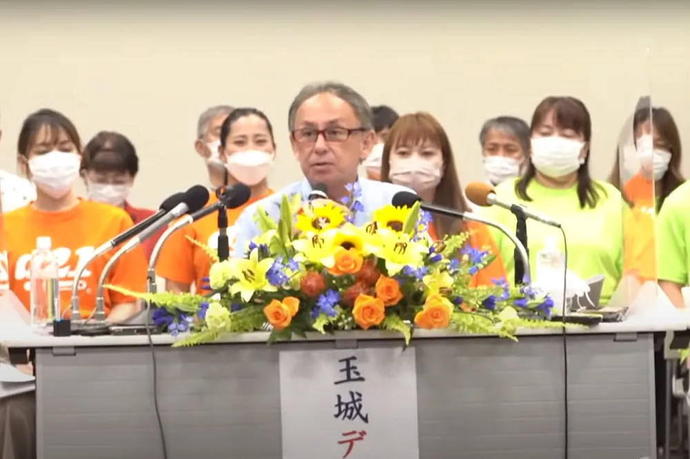 台灣不能有事！　沖繩知事玉城丹尼：絕不允許沖繩淪為戰場