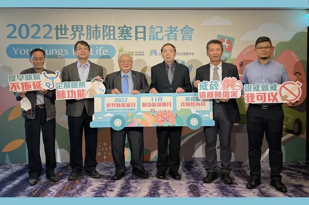 「吸菸」為引起慢性阻塞性肺病(COPD)之高風險行為 即刻戒菸　遠離肺傷害