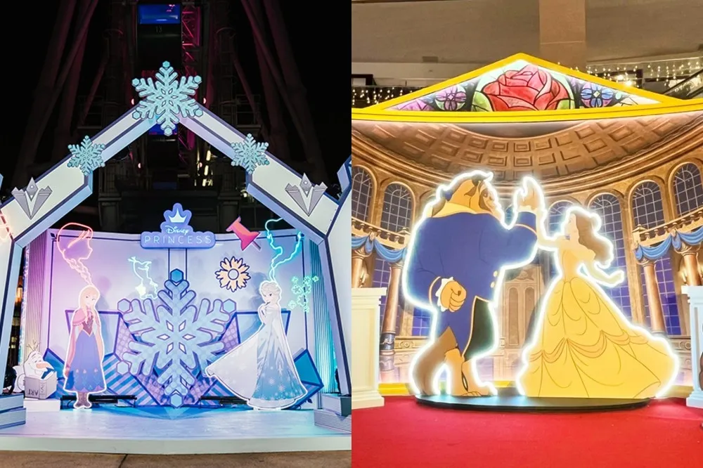 三井 OUTLET「迪士尼公主」主題燈飾夢幻登場！經典場景必拍　還有期間限定快閃店