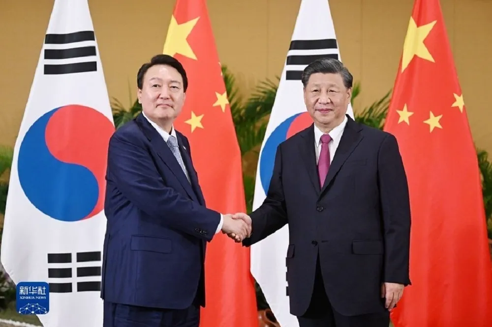 【G20場邊】習近平盼中韓加強高科技合作　保護產業供應鏈