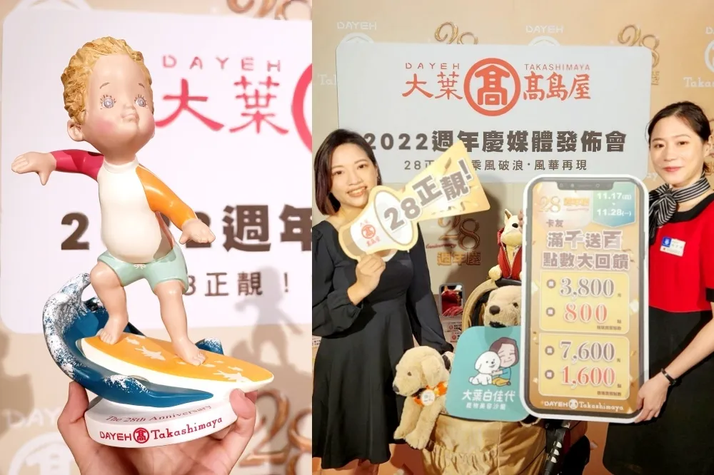 大葉高島屋週年慶滿千送百！首 5 日送萬元住宿、抽黃金　全台首店「Ikigai 燒肉」即將開幕