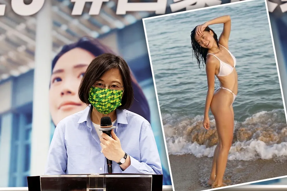 【催票片】徐定禎辣模女兒合體蔡英文　獻聲「選擇對的人就能擁有幸福」