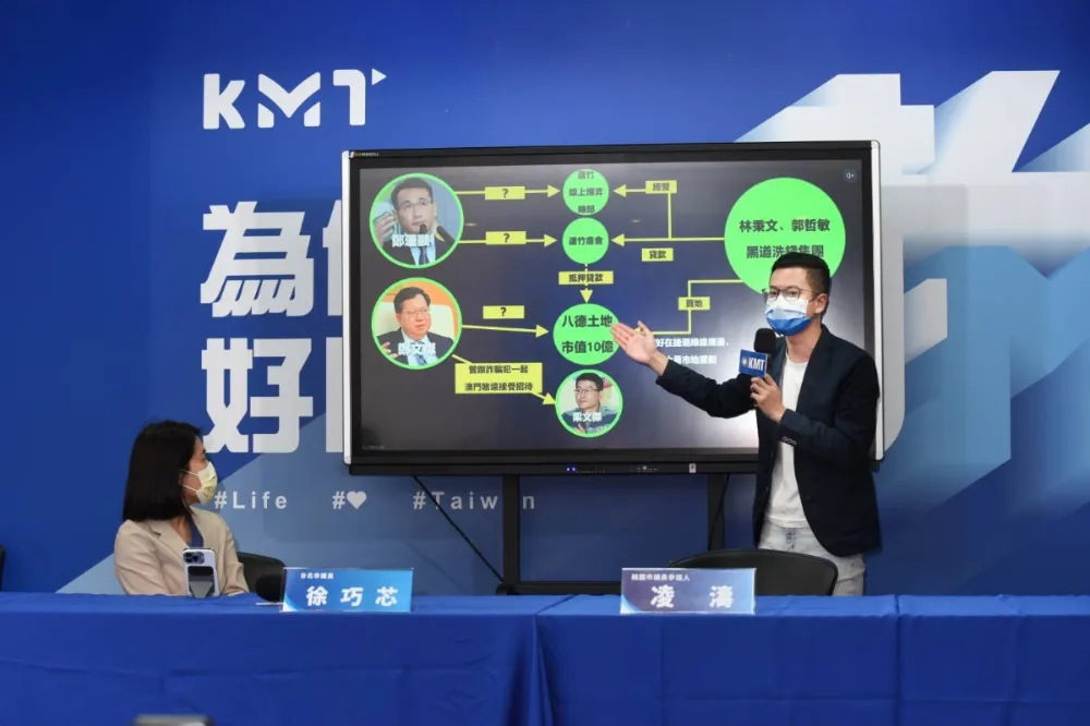 詐騙集團遭爆桃園八德買地　藍營揭鄭文燦、鄭運鵬和郭哲敏關係、桃市府喊告