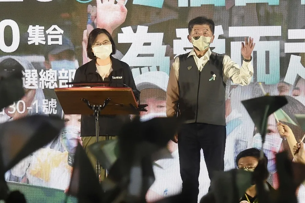 【選戰觀察】綠營唯一天王蔡英文今下動員令催票　連跑北市12場開講挺陳時中
