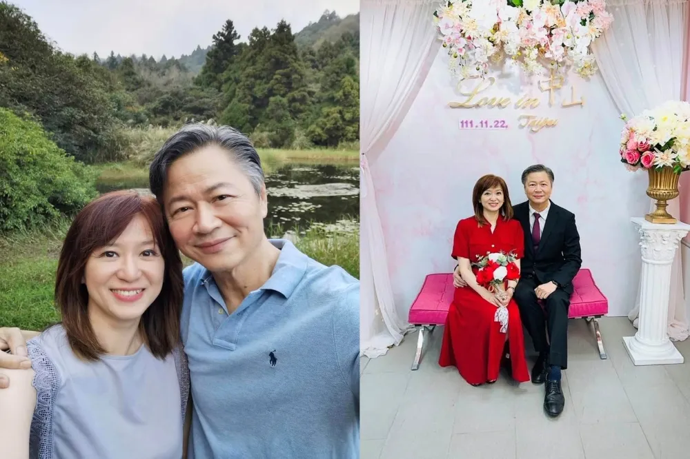 1122成雙成對！美女主播周玉琴與名嘴賴岳謙登記結婚　甜蜜照片曝光