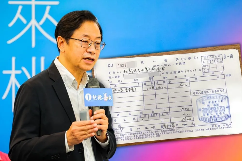 張善政競辦駁涉賄公開「拉麵包」採購1袋26.7元　比鄭文燦便宜0.3元