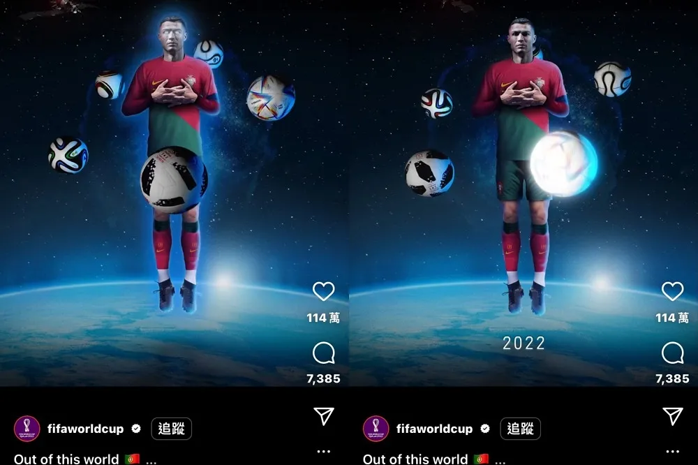 【世足】C羅不是地球人！　首戰刷新多項紀錄連FIFA都po片狂讚