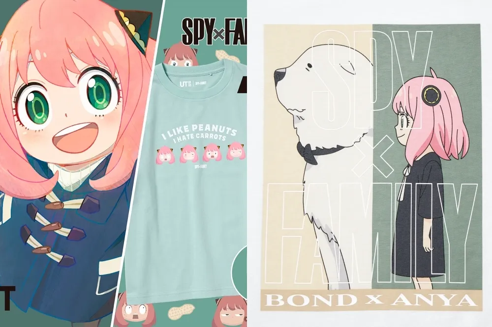 安妮亞第二彈今開賣！UNIQLO《SPY ╳ FAMILY間諜家家酒》聯名 UT 加入「彭德」限量販售