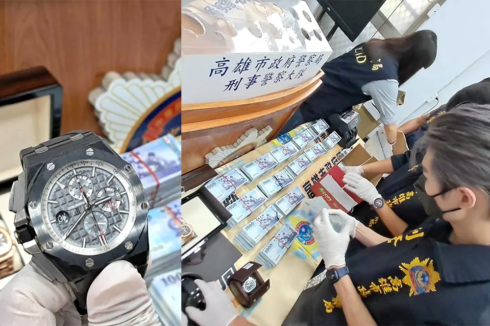 警方查獲95億中國熱錢流入　幕後金主爽開千萬保時捷、戴百萬名錶