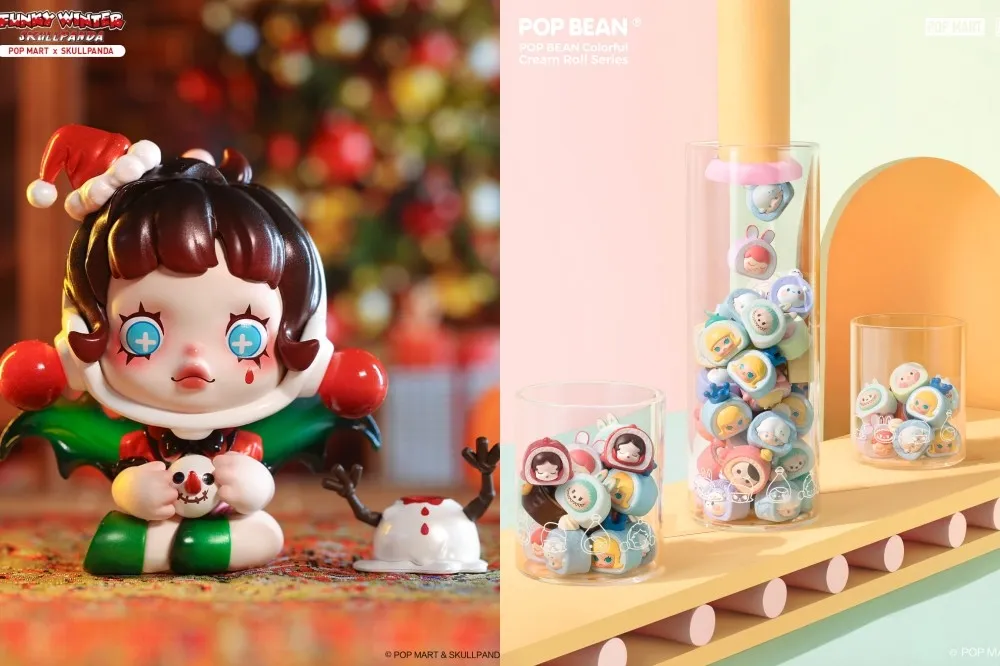 「POP MART 泡泡瑪特」聖誕快閃店全台登場！台北、高雄獨賣新品「萌粒」　耶誕限定贈禮娃友必收
