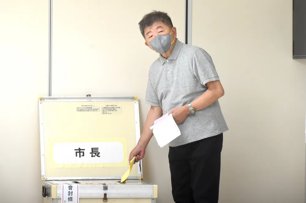 輕鬆心情投票　陳時中坦言：開票前幾小時「蠻難熬的」
