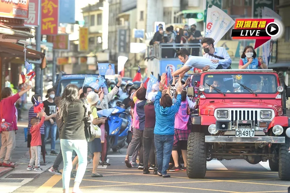 【直播】「無限台北 感謝無限」　蔣萬安車隊掃街謝票