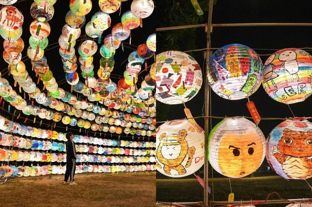 台南水交社「燈籠隧道」限期 7 天登場！搶先賞普濟燈會美景　還有「璀璨煙火秀」點亮夜空
