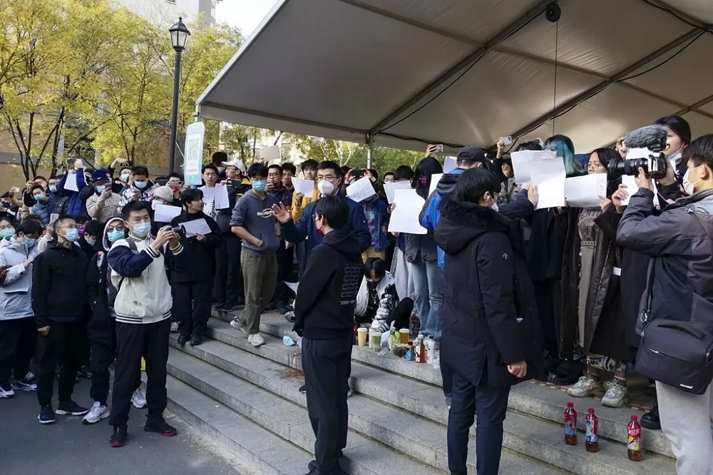 中國首度將抗議行動指為「敵對勢力」　中共政法委：堅決打擊滲透破壞