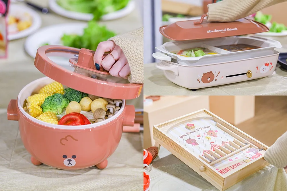【集點攻略】全聯集點「熊大小家電」28 折帶回家！熊大料理鍋、彈珠台折疊桌「這天」開賣