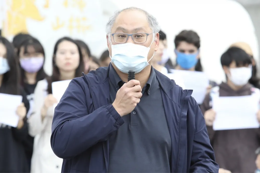 民團聲援白紙革命　李明哲：台灣人應站在對抗中國的第一線