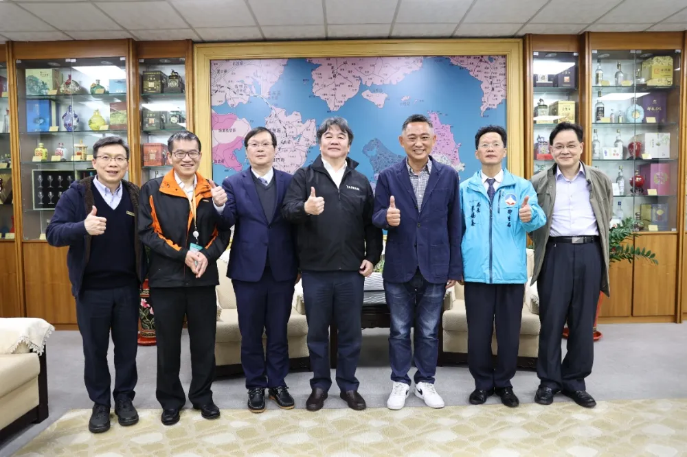 王必勝飛金門視察防疫作業　傳春節後有望重啟小三通