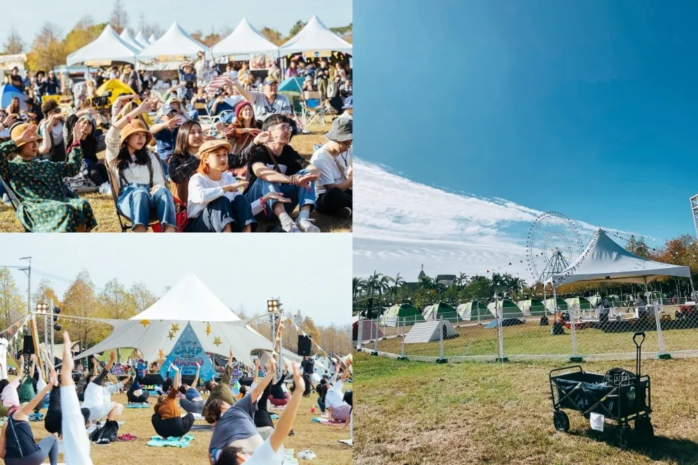 2022 Camp de Amigo 日式戶外風格音樂祭限時二天登場　聖誕市集、露營、音樂祭一次擁有！