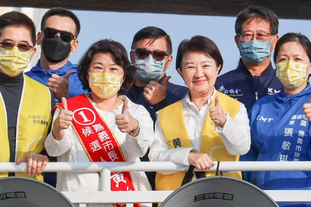 2022選戰最後拼圖　媽媽市長盧秀燕請假到嘉市挺「勇媽」