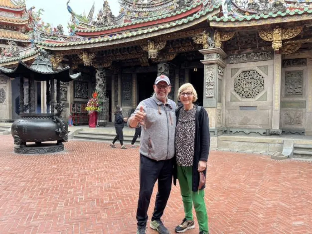 荷蘭歌手馬丁賀肯斯三度訪台獻唱 趁空探尋台南鄉鎮之美