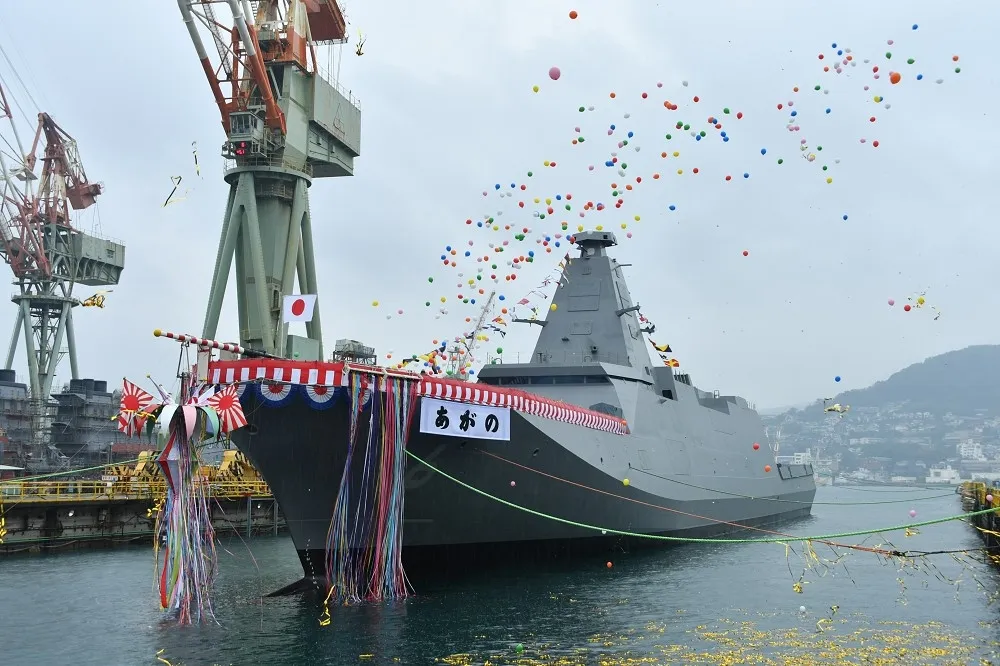 【有片】日本海自「最上級」護衛艦下水　具匿蹤防空反艦等多功能