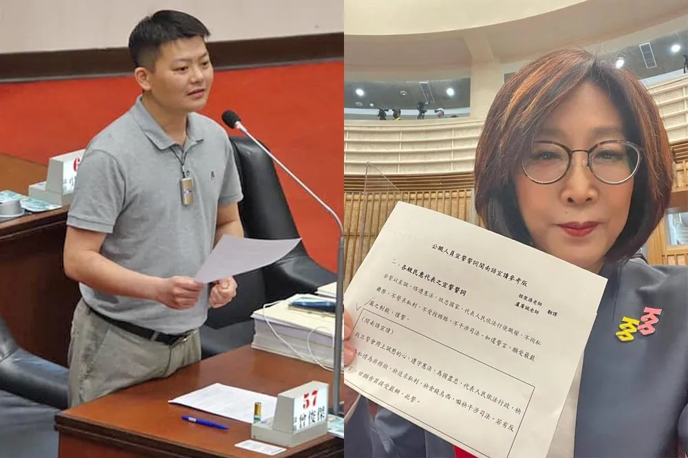 高雄縣市合併後首次「民無配」！　康裕成、曾俊傑過半票數當選正副議長