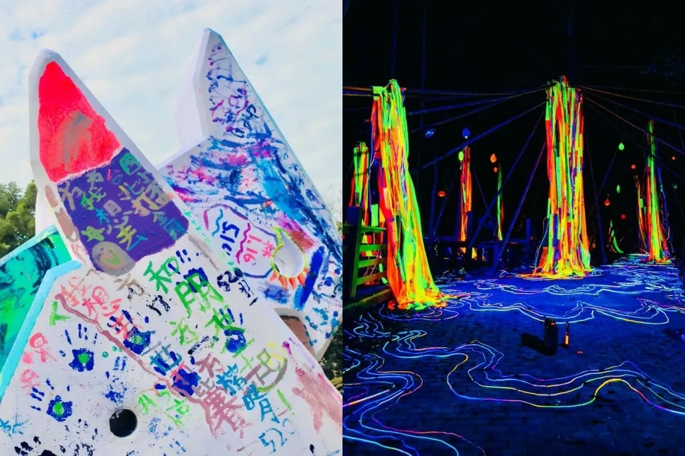 【2022 龍崎光節空山祭】時間、門票、交通一次看！15 件光影作品絕美現身虎形山公園