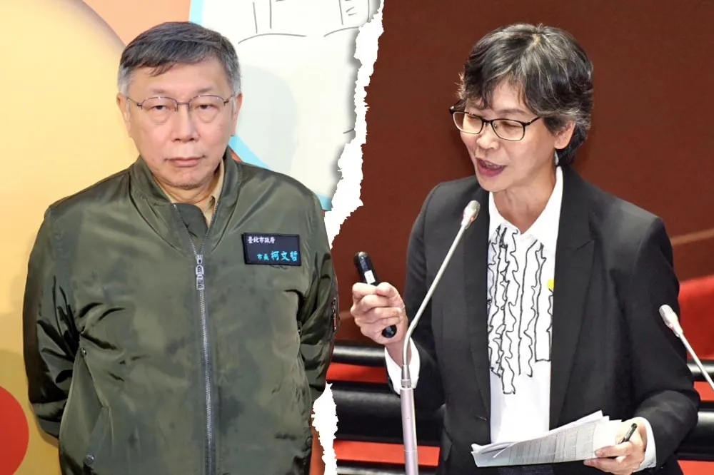 傳蔡壁如怨柯文哲沒安排頭路　民眾黨前中評委曝2人鬧翻原因