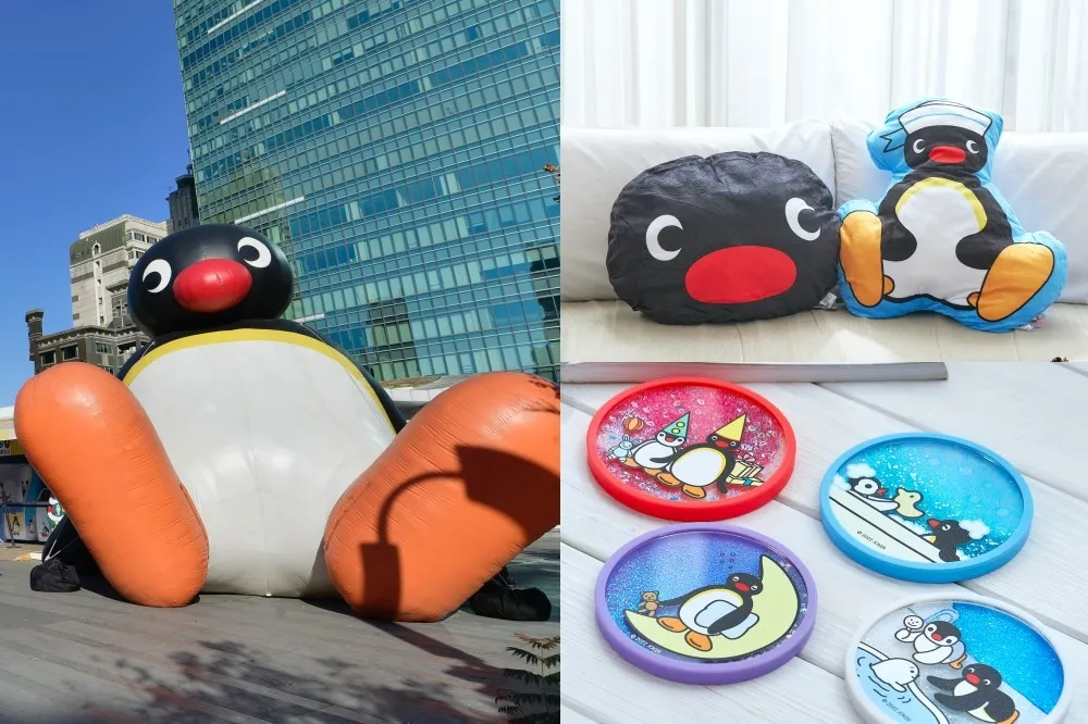 《PINGU 企鵝家族》快閃店登陸台中！「6 米高氣偶」8 大拍照打卡點、超過百種周邊粉絲必朝聖