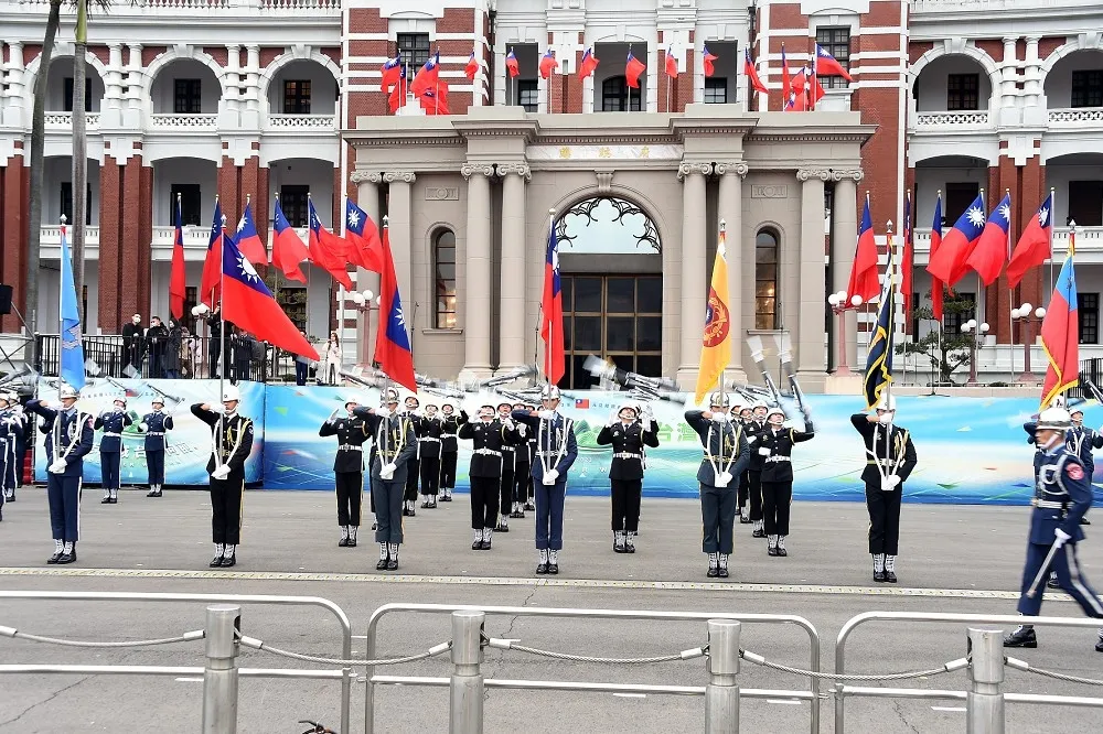 2023年總統府升旗典禮彩排　三軍儀隊、精彩表演搶先看